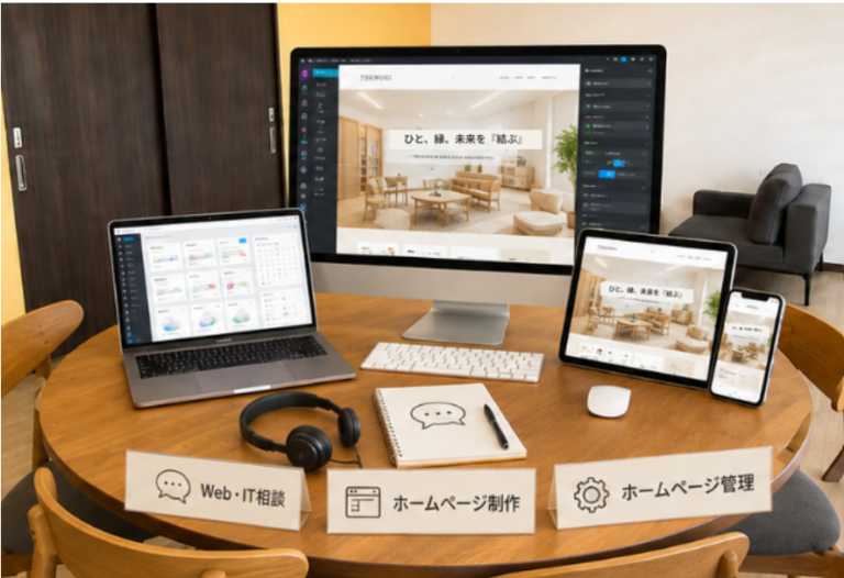 web・IT相談、ホームページ制作、ホームページ管理